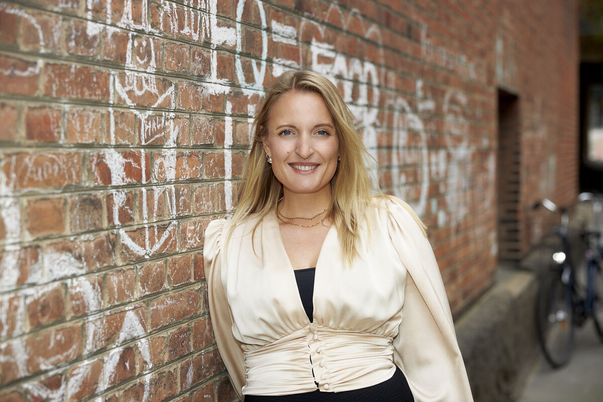 Portræt af Simone Holme, kandidat til kommunalvalget 2025 i Slagelse